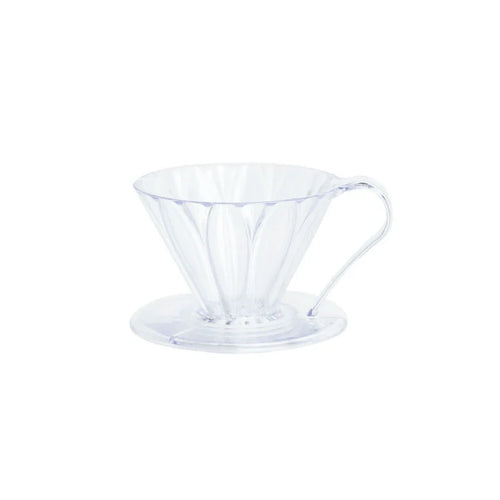 Cafec - FLOWER DRIPPER | 04 cup (Clear)